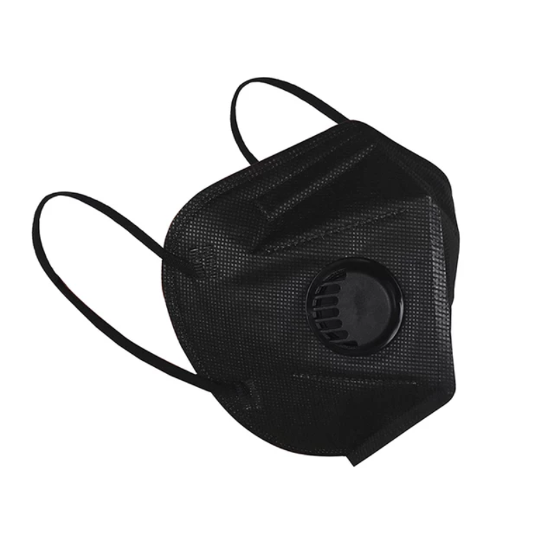 Mascarilla KN95 Negro con filtro