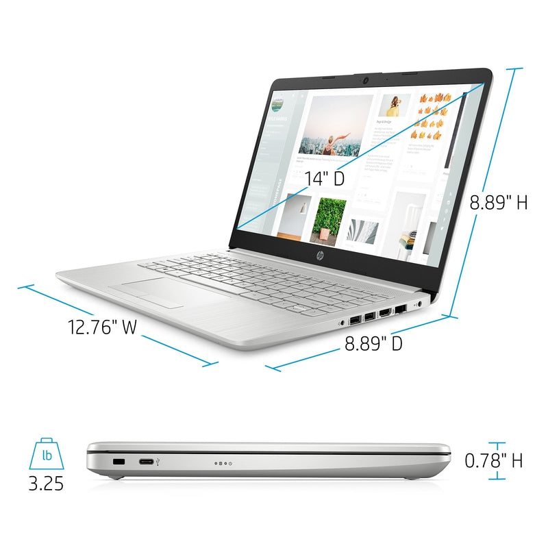 Laptop HP 14-CF2033WM Pentium Silver
