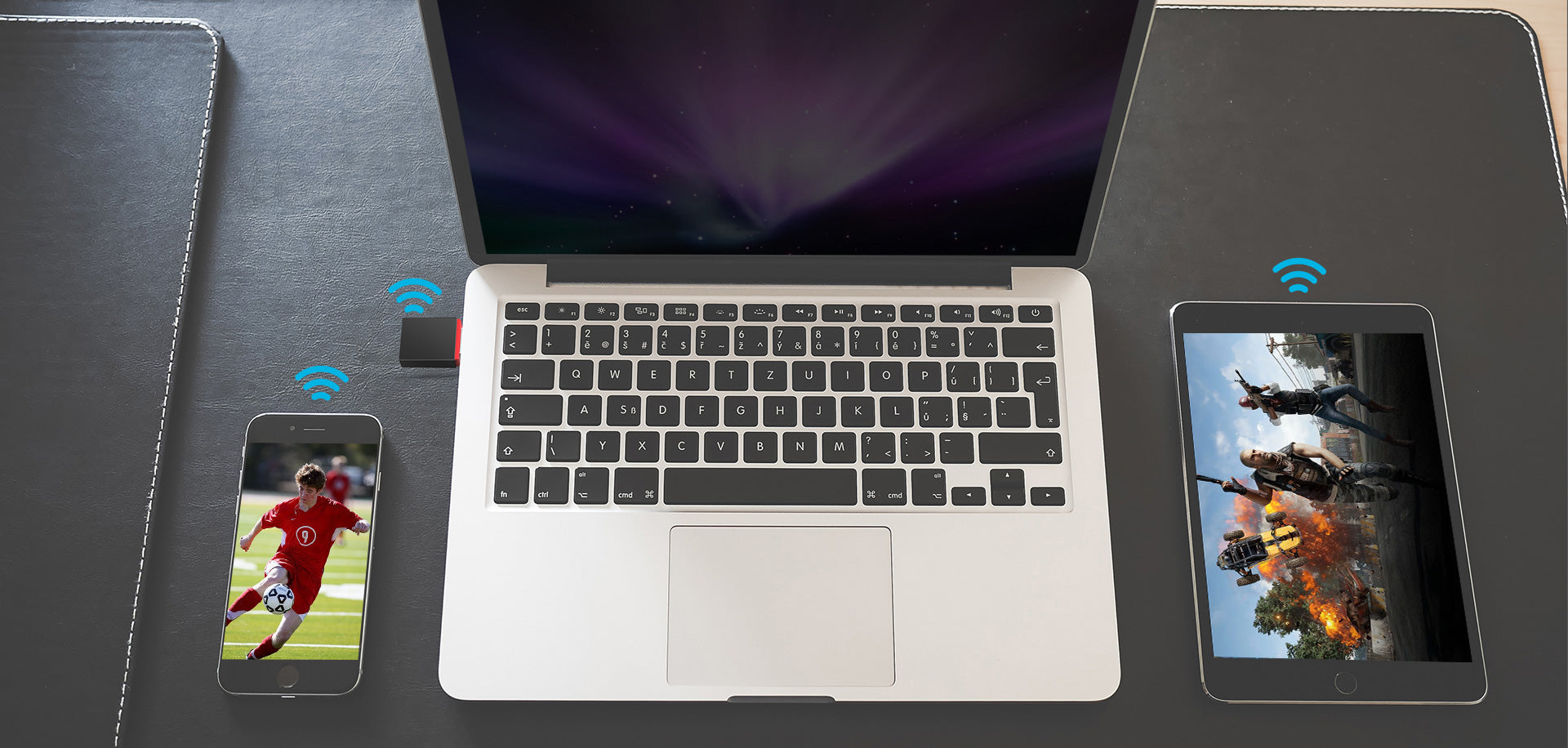 Tenda Adaptador USB W 300Mbps