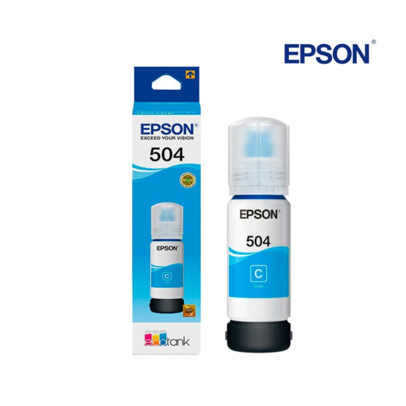 Botella de tinta EPSON T504220 L4150 Cyan