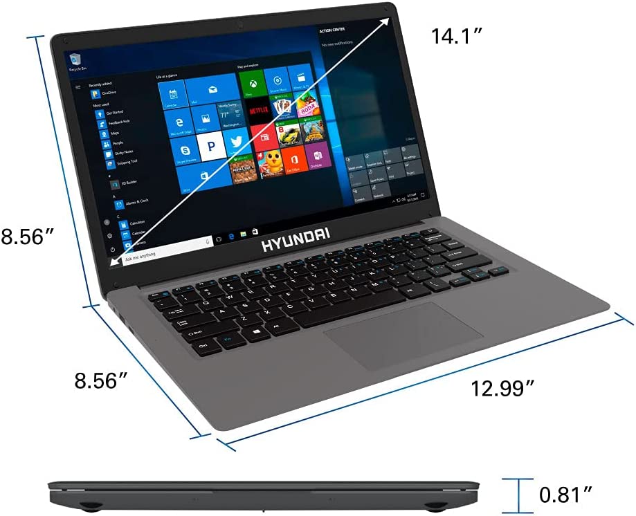 Laptop HYUNDAI HYBOOK Intel Celeron N4020 / 6M