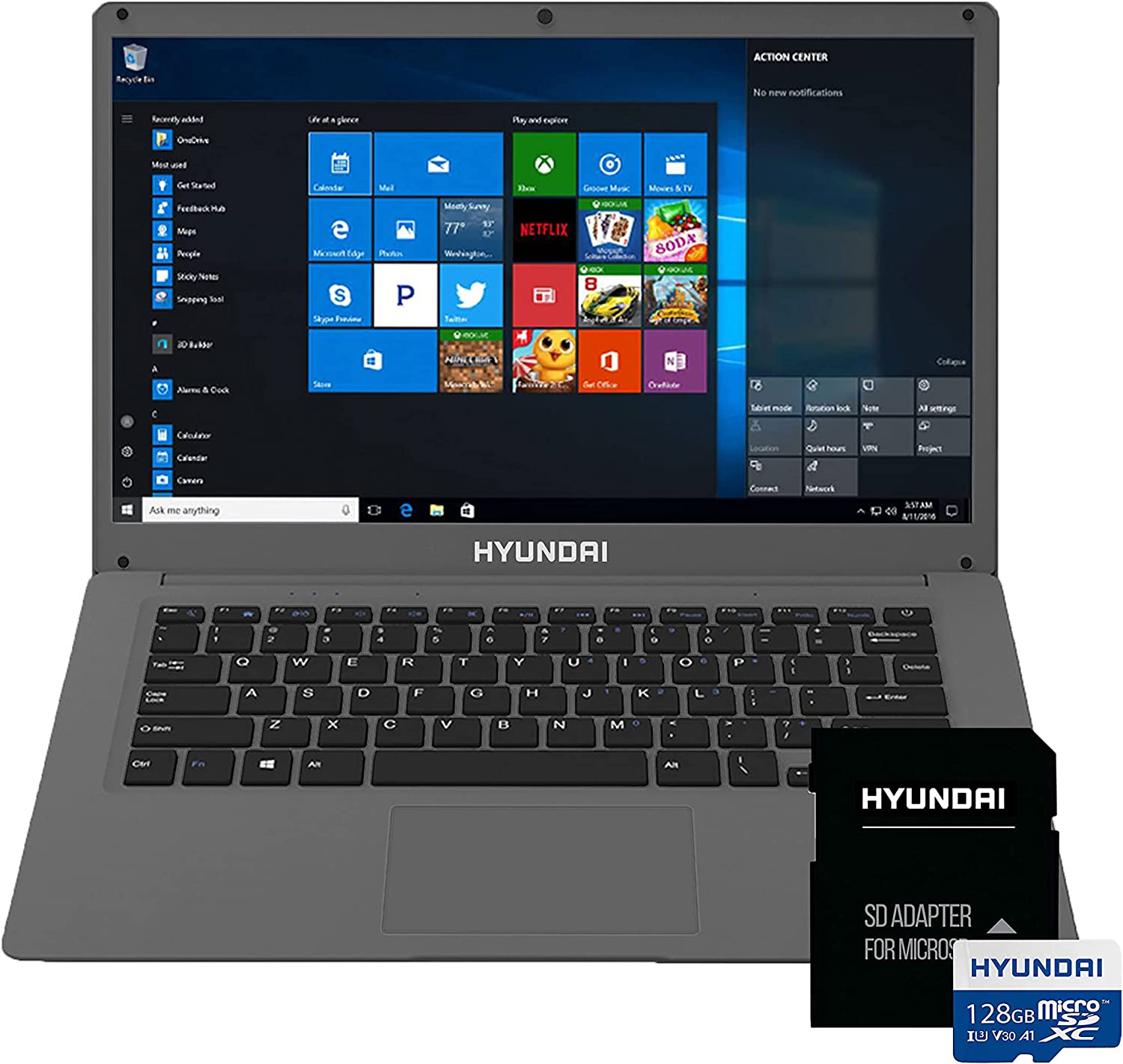 Laptop HYUNDAI HYBOOK Intel Celeron N4020 / 6M