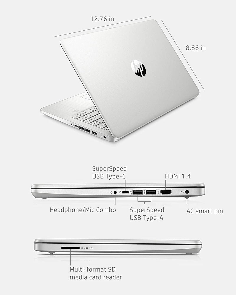 Laptop HP 14-DQ2055WM Core i3-1115G4