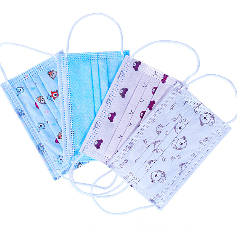 Mascarilla quirúrgica triple capa kids