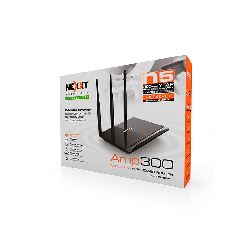 Nexxt Router Amp300 Wrlss N