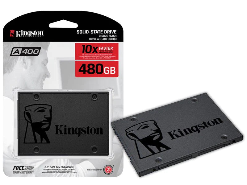 Disco Estado Solido Kingston 480 GB SATA MOD A400 / 6M