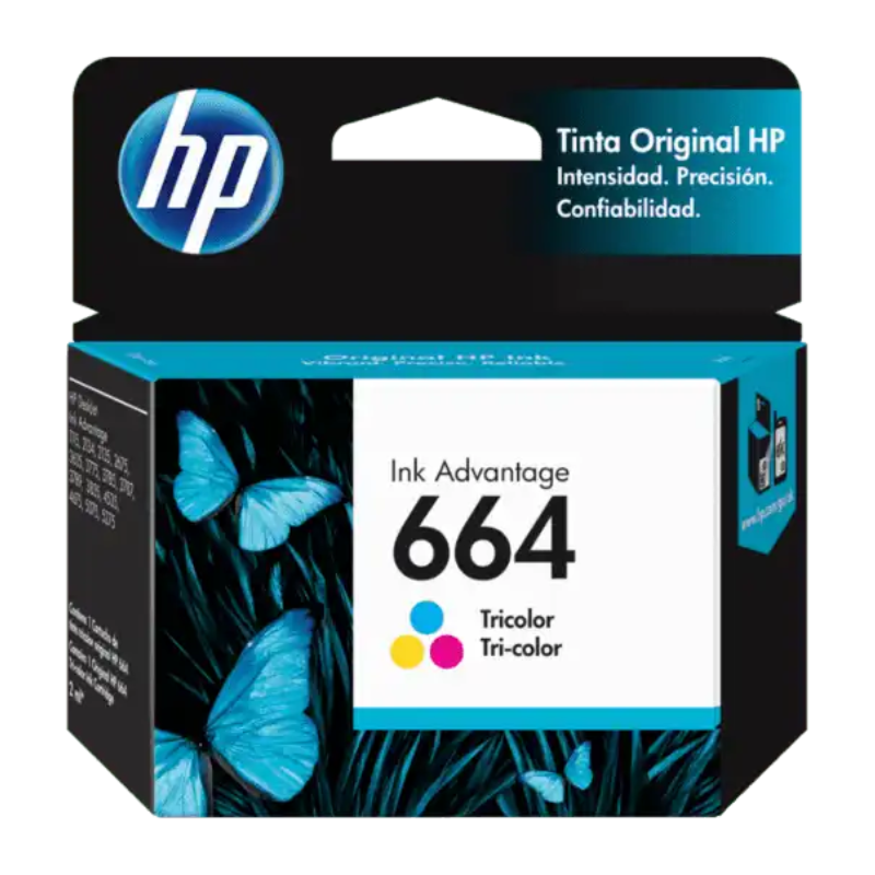 CARTUCHO HP 664 COLOR F6V28AL