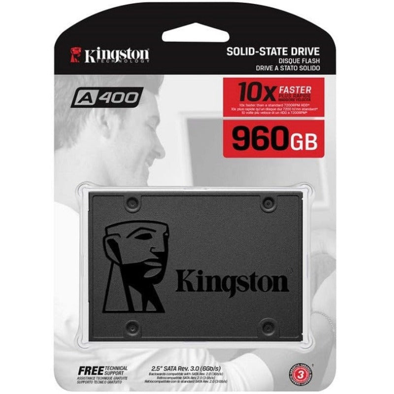 Disco Estado Solido Kingston 960GB MOD SA400S37/960G / 6M / 2