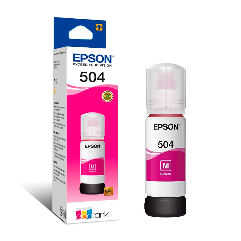 Botella de tinta EPSON T504320 L4150 Magenta