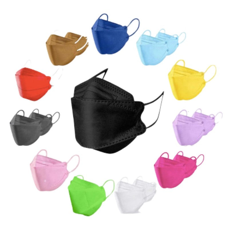 Mascarilla KF94 MIX caja de 10 Colores