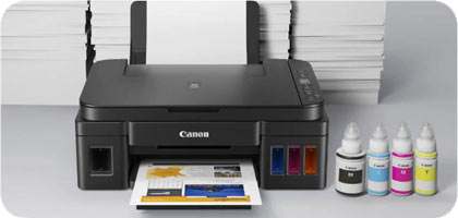 Multifuncional canon pixma serie G MOD.G2110 negra / 12m