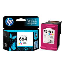 CARTUCHO HP 664 COLOR F6V28AL