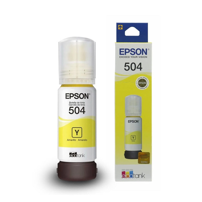 Botella de tinta EPSON T504420 L4150 Amarillo