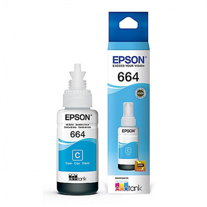 Botella de tinta EPSON P/STYLUS L200 Cyan T664220