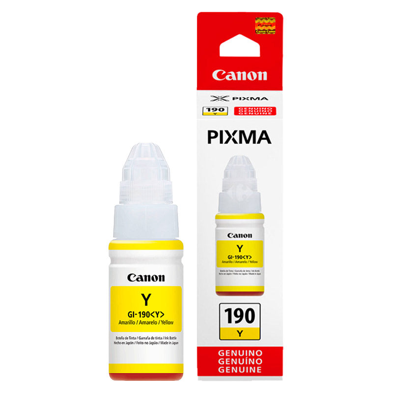 Tinta Canon BK190 AMARILLO