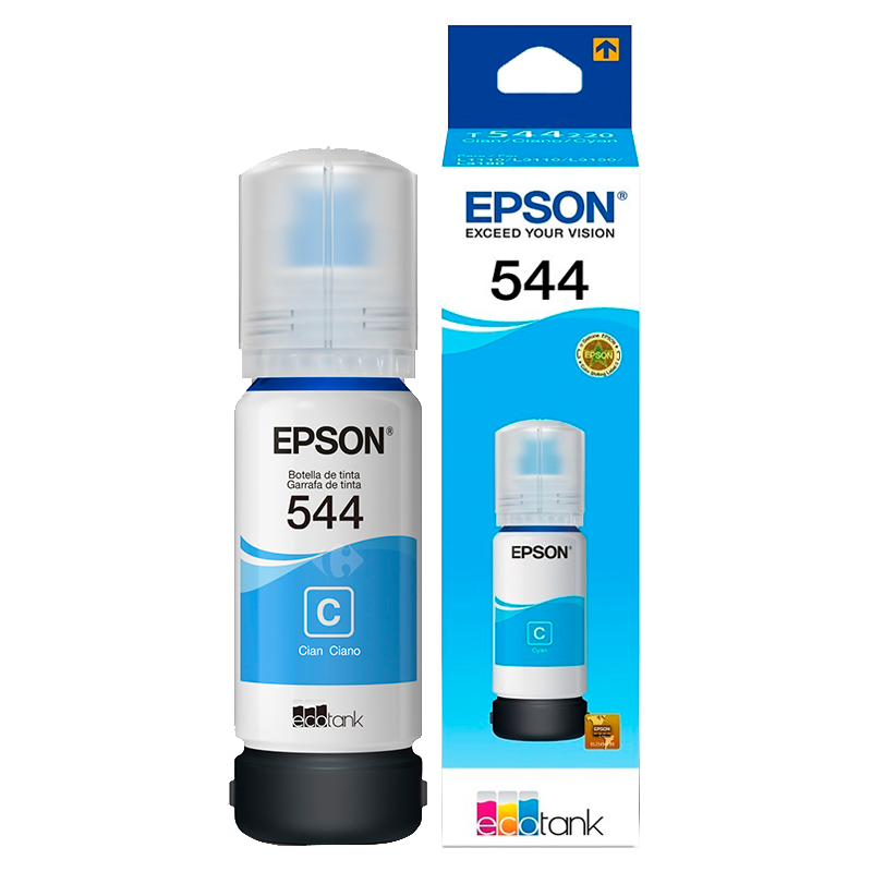 Botella de tinta T544220 Cyan EPSON EcoTank