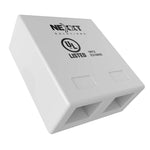 Nexxt Unload Surface Mount 2-Port