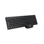 Unno combo teclado y mouse inalámbrico en español KLASS KB6741BK