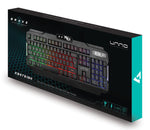 TECLADO Unno USB PARA JUGADORES KB6781BK