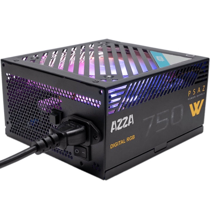 Fuente de poder AZZA certificada 750W RGB / 2M